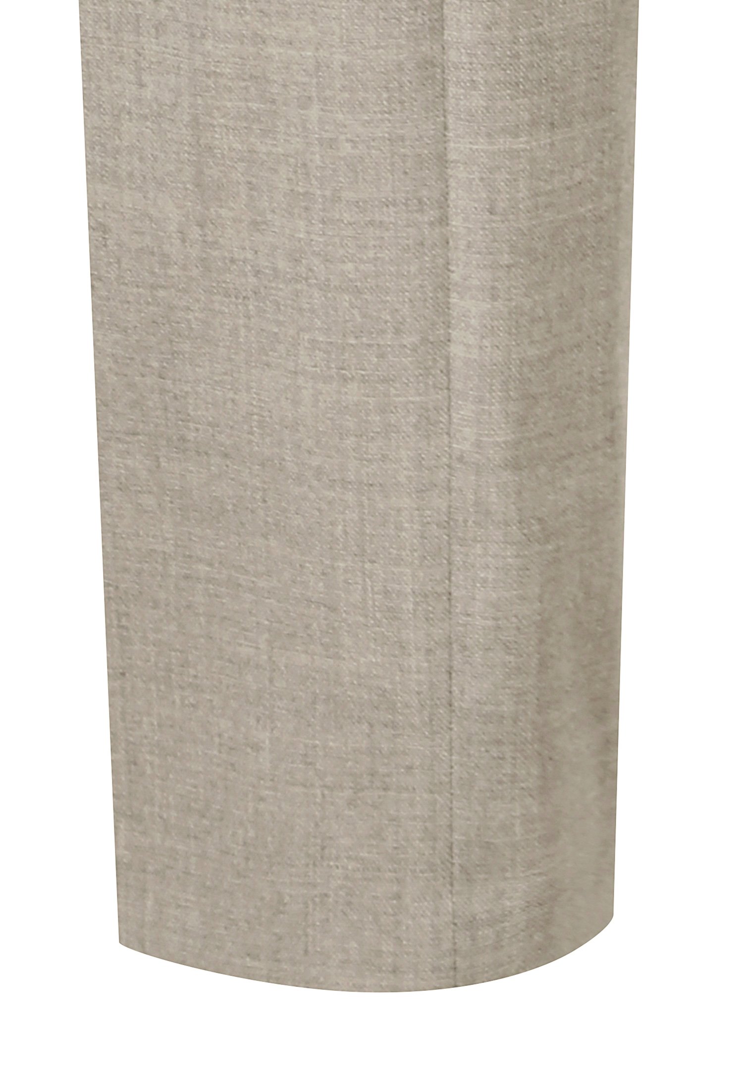 허리 장식 울 슬림핏 팬츠 (BEIGE)