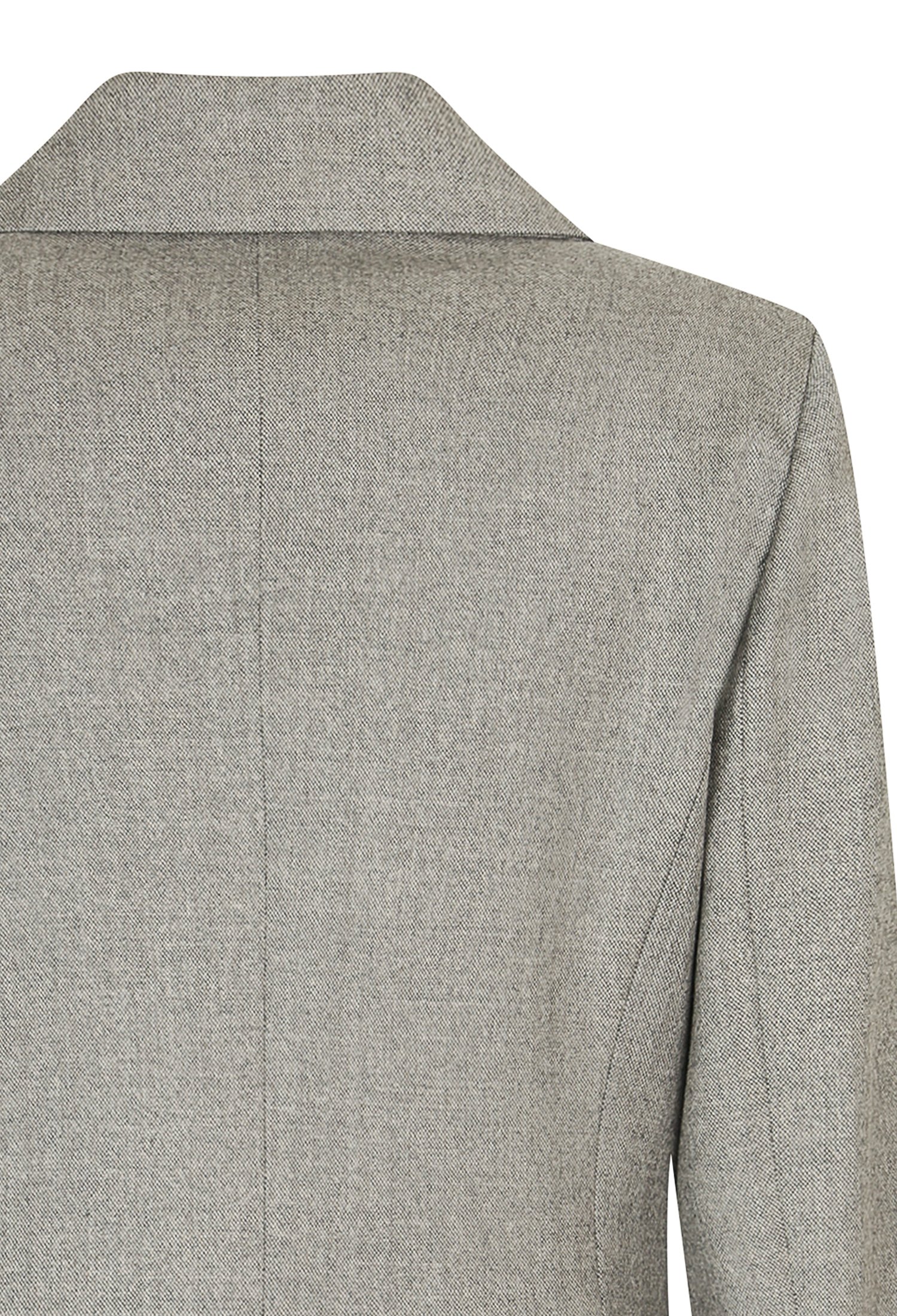 울 싱글 테일러드 재킷 (GREY)