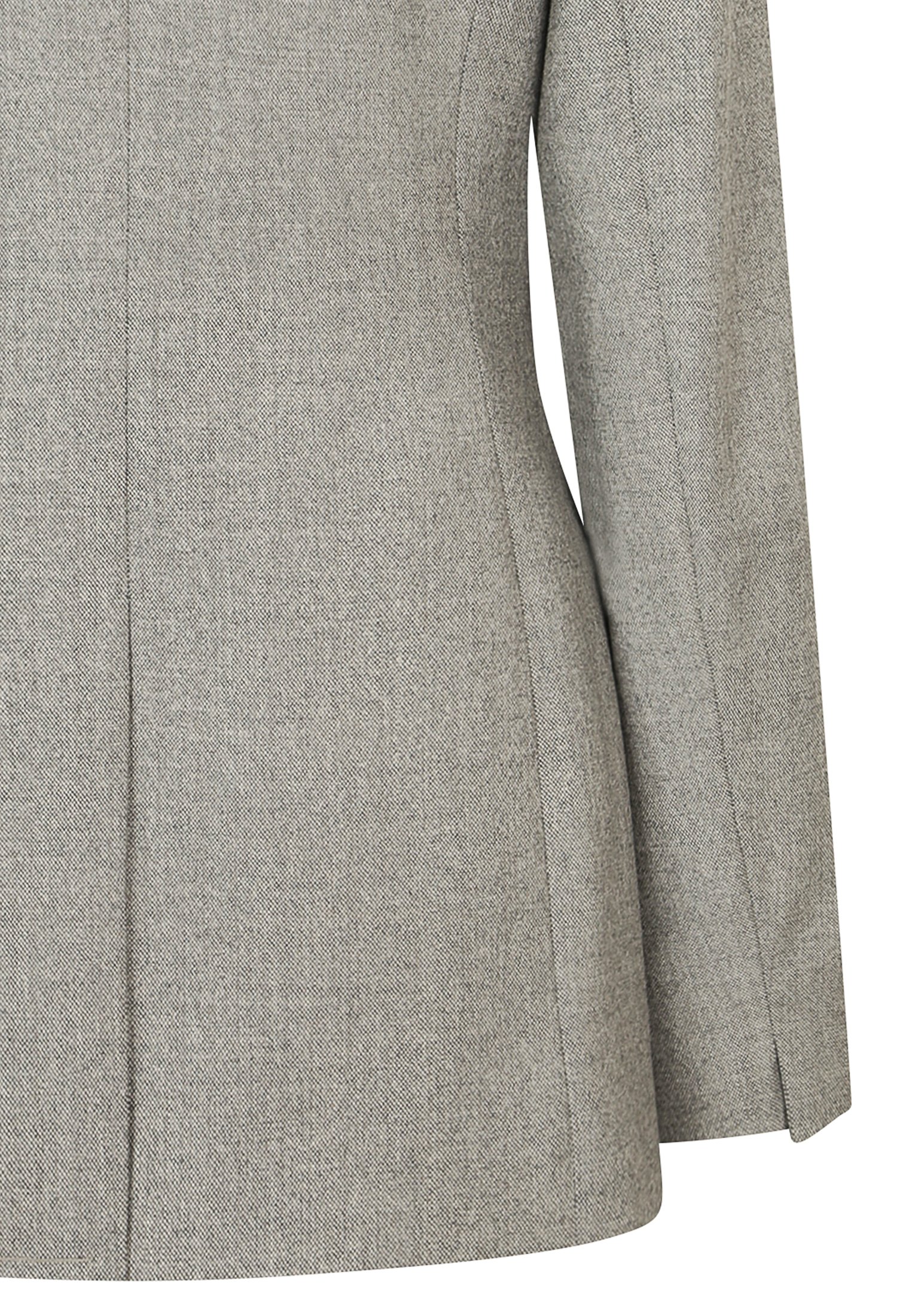 울 싱글 테일러드 재킷 (GREY)