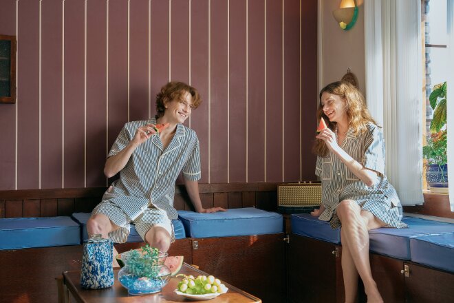 울랄라 커플 파자마