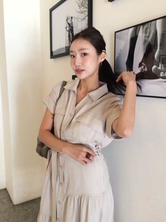 기분까지 맑아지는 산뜻한 봄 코디