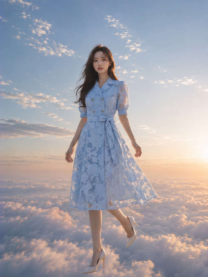 Walking on the Sunset Cloud