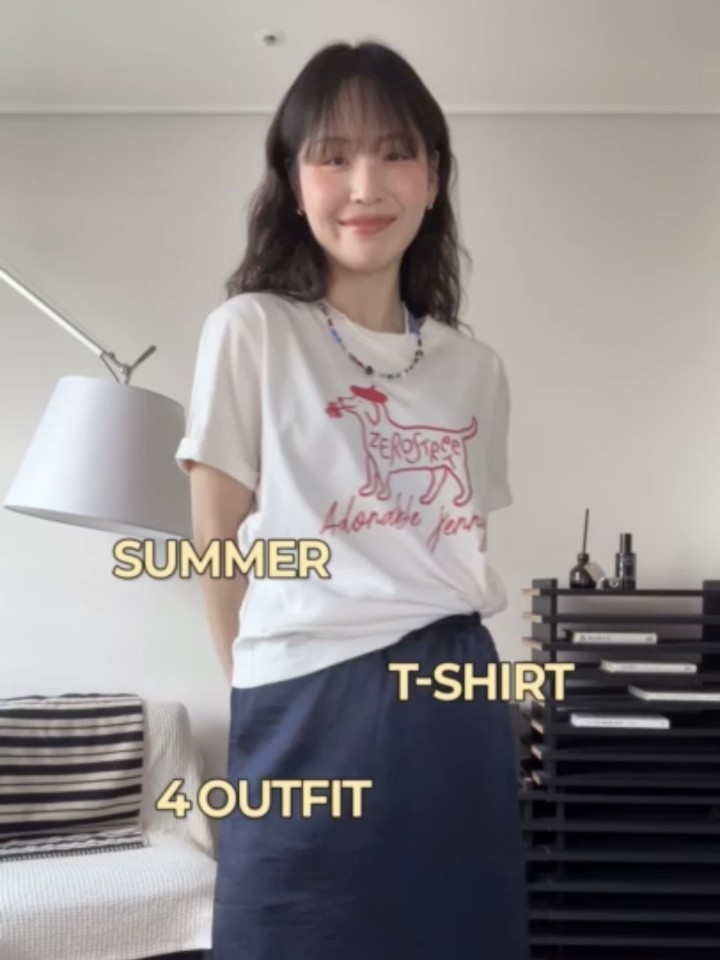 Summer T-shirt 4 OUTFIT