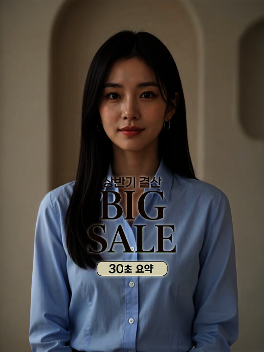 AI 인플루언서 '나운'이 전하는 바바더닷컴 BIG SALE