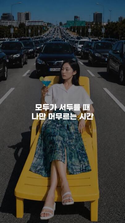 모두가 서두를 때, 나만 머무르는 시간
