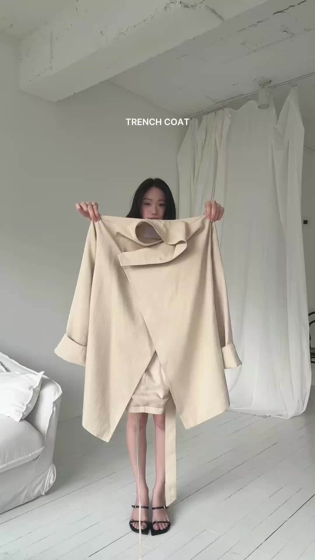 가성비 끝판왕! 10만 원대 가을 인생 트렌치코트 코디