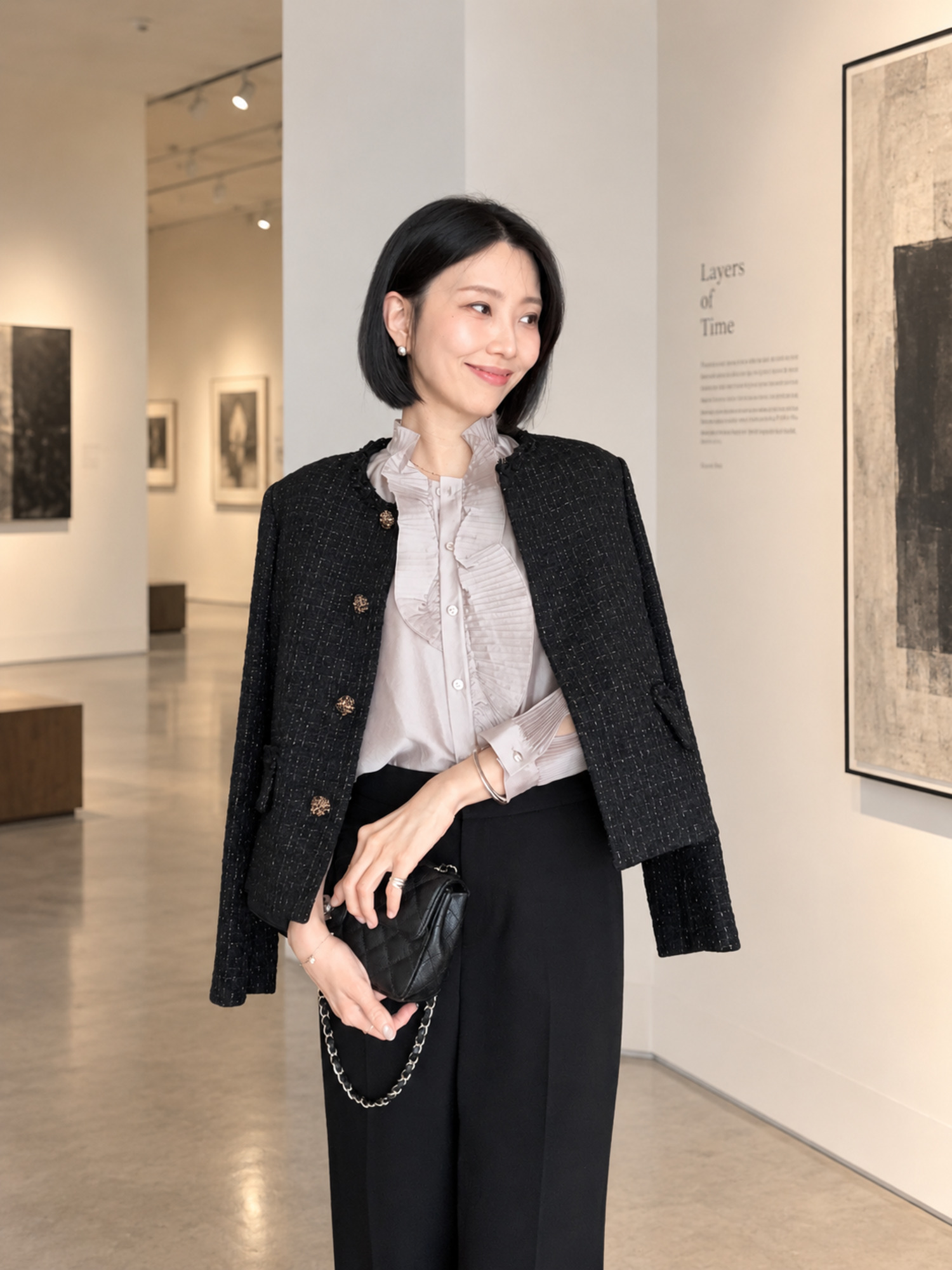 어느 자리에서나 빛나는 깊은 존재감
