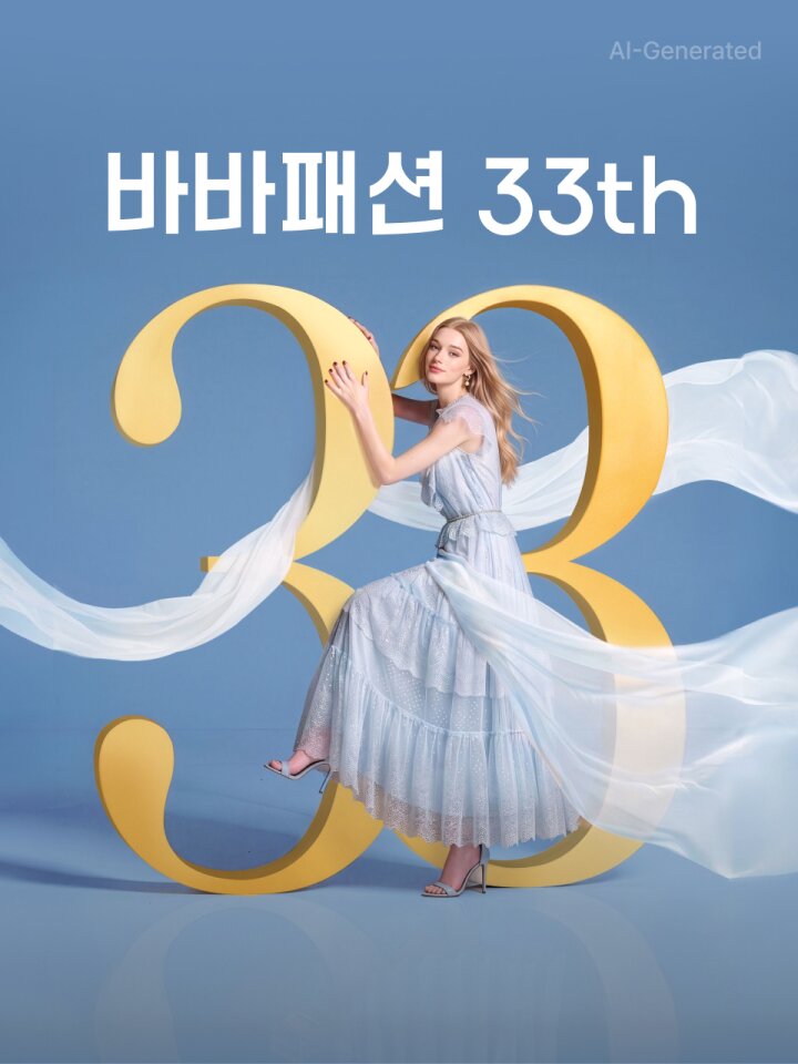 바바패션의 33주년을 축하합니다!