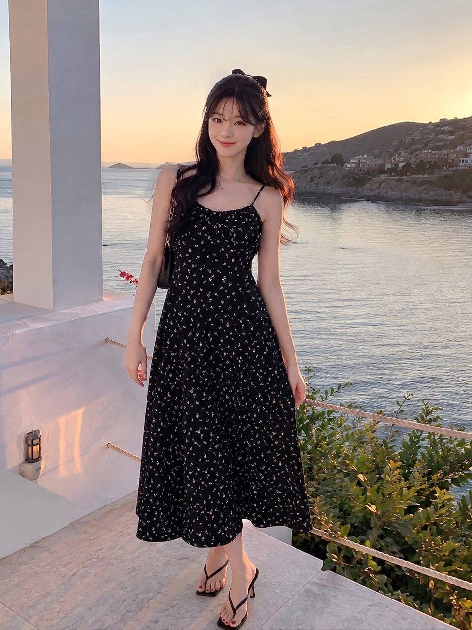 로맨틱 한 스푼 담은 휴양지룩
