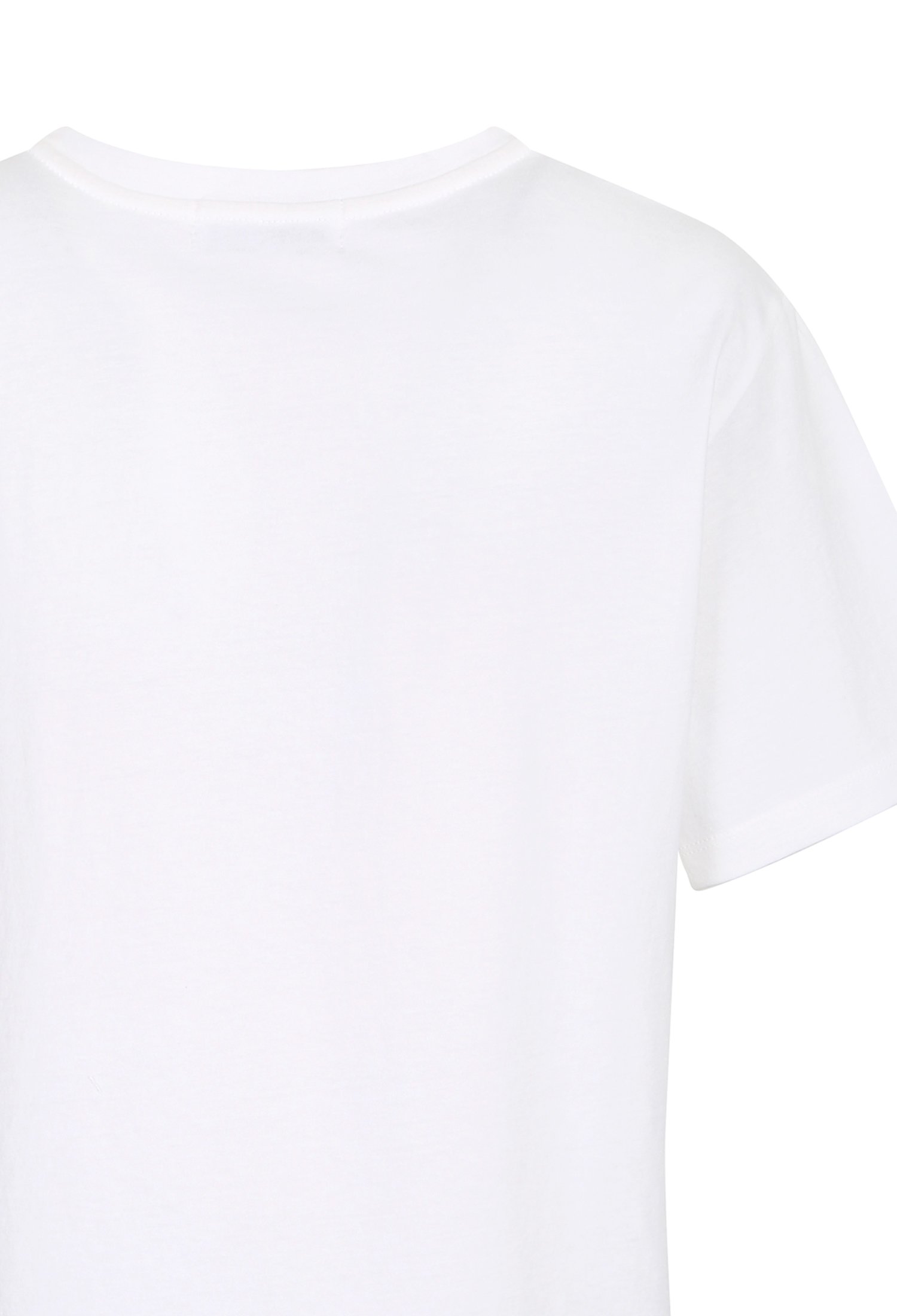 오버핏 드로잉 반소매 티셔츠 (IVORY)