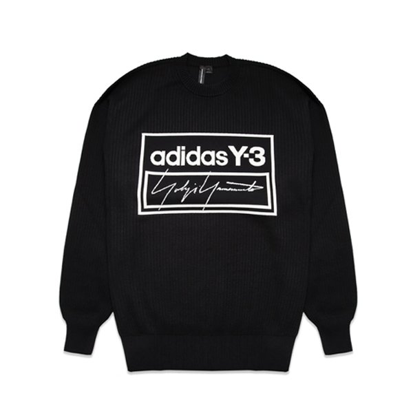 Y-3　「U TECH KNIT CREW SWEATER」 M)Y-3 U Tech Knit Crew Sweatshirt