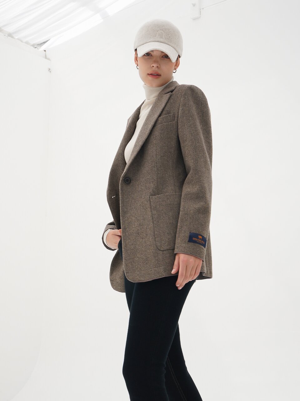 Wool Ball Cap_Ivory