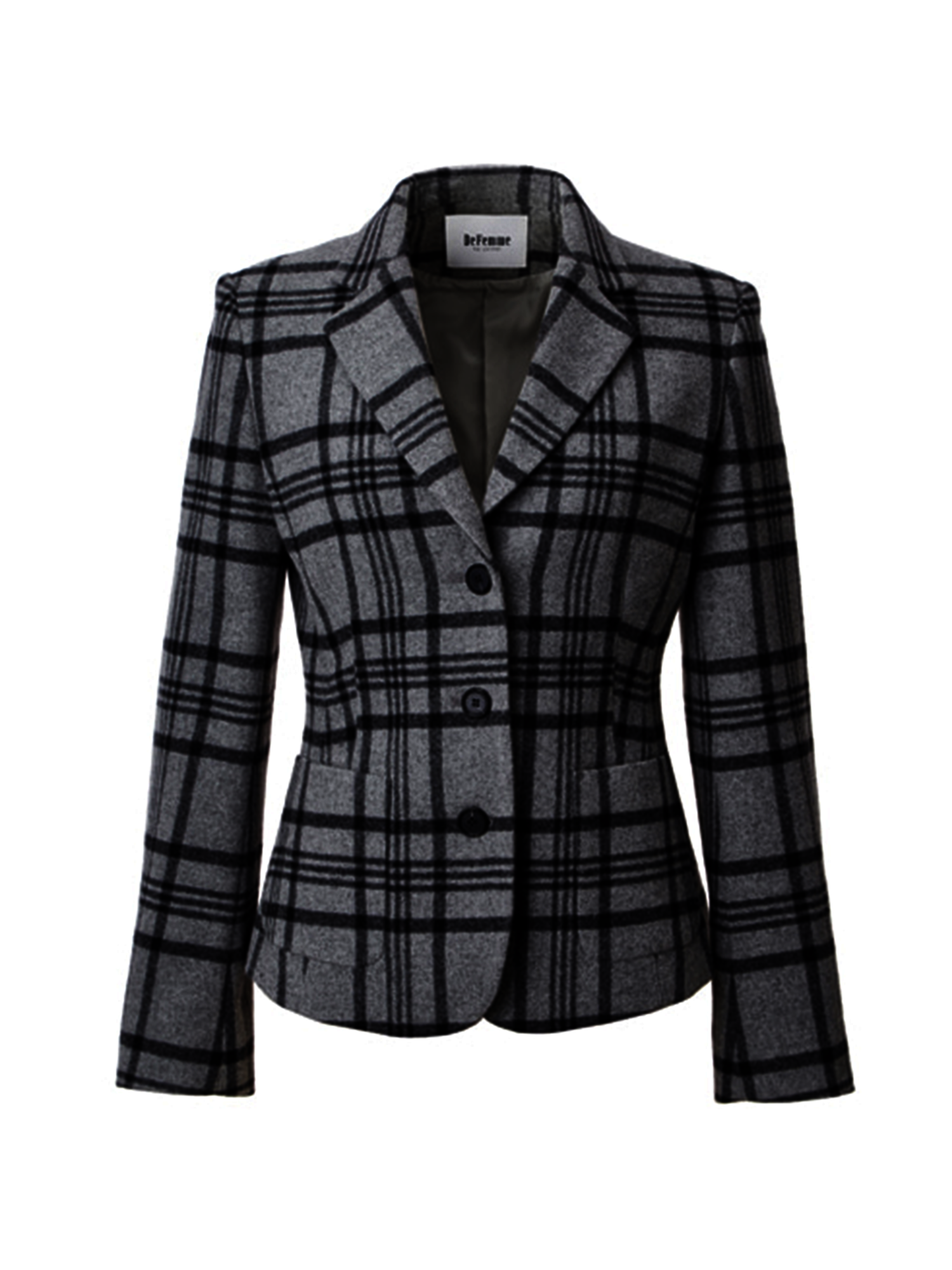 WOOL ENGLAND TARTAN CHECK JACKET