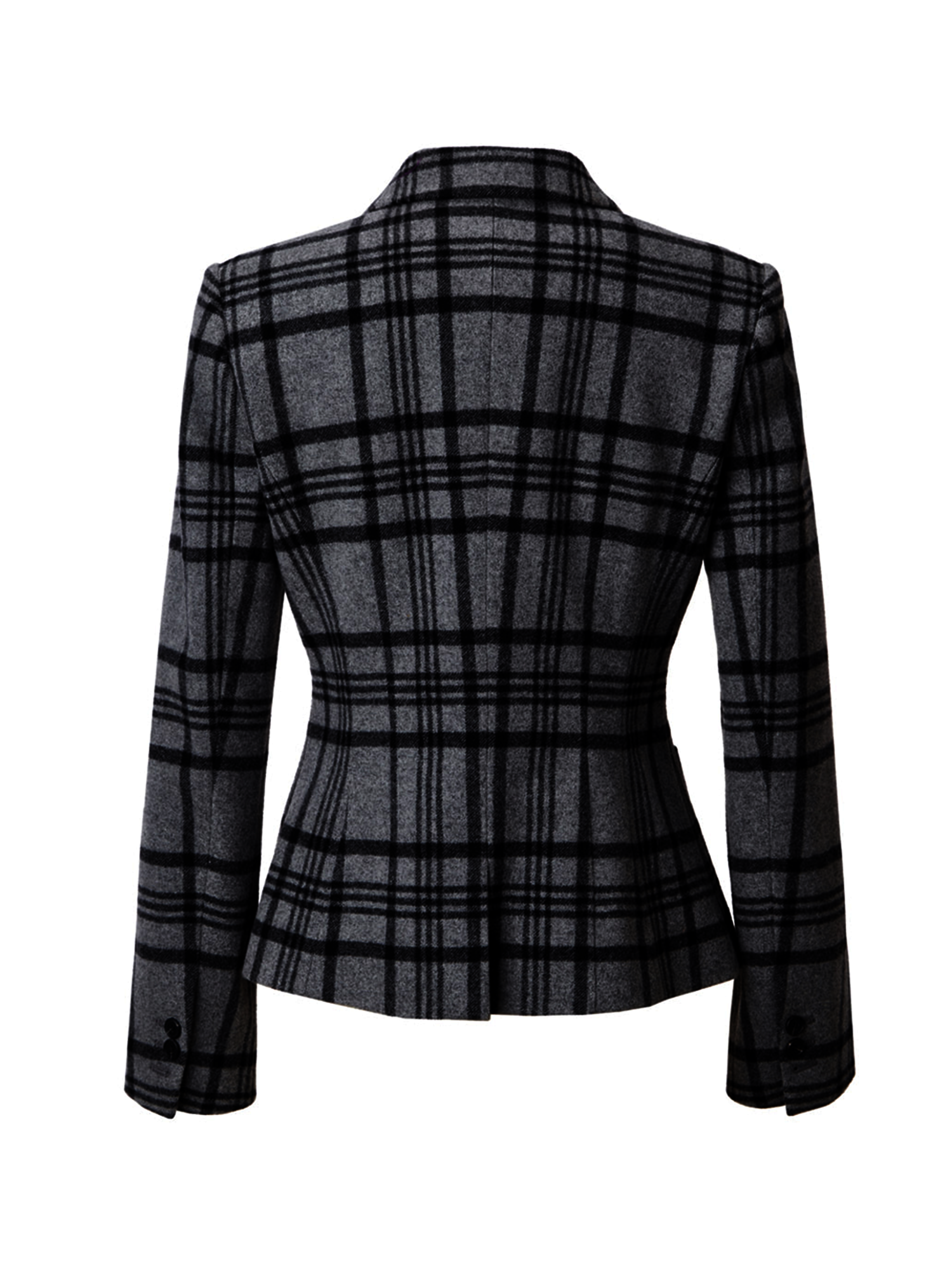 WOOL ENGLAND TARTAN CHECK JACKET