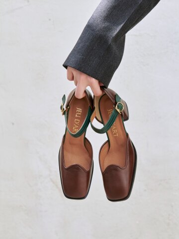 sarah maryjane pumps brown