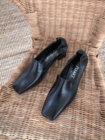 stitch line berlin loafer_black