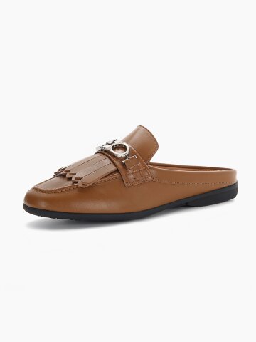 테슬 백리스 드라이빙 슈즈 브라운 1044