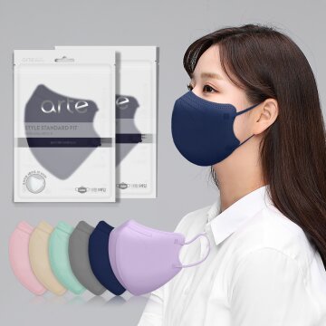 [ARTE] 아르떼 STYLE 네이비 100매_새부리형 (5매입 X 20봉)