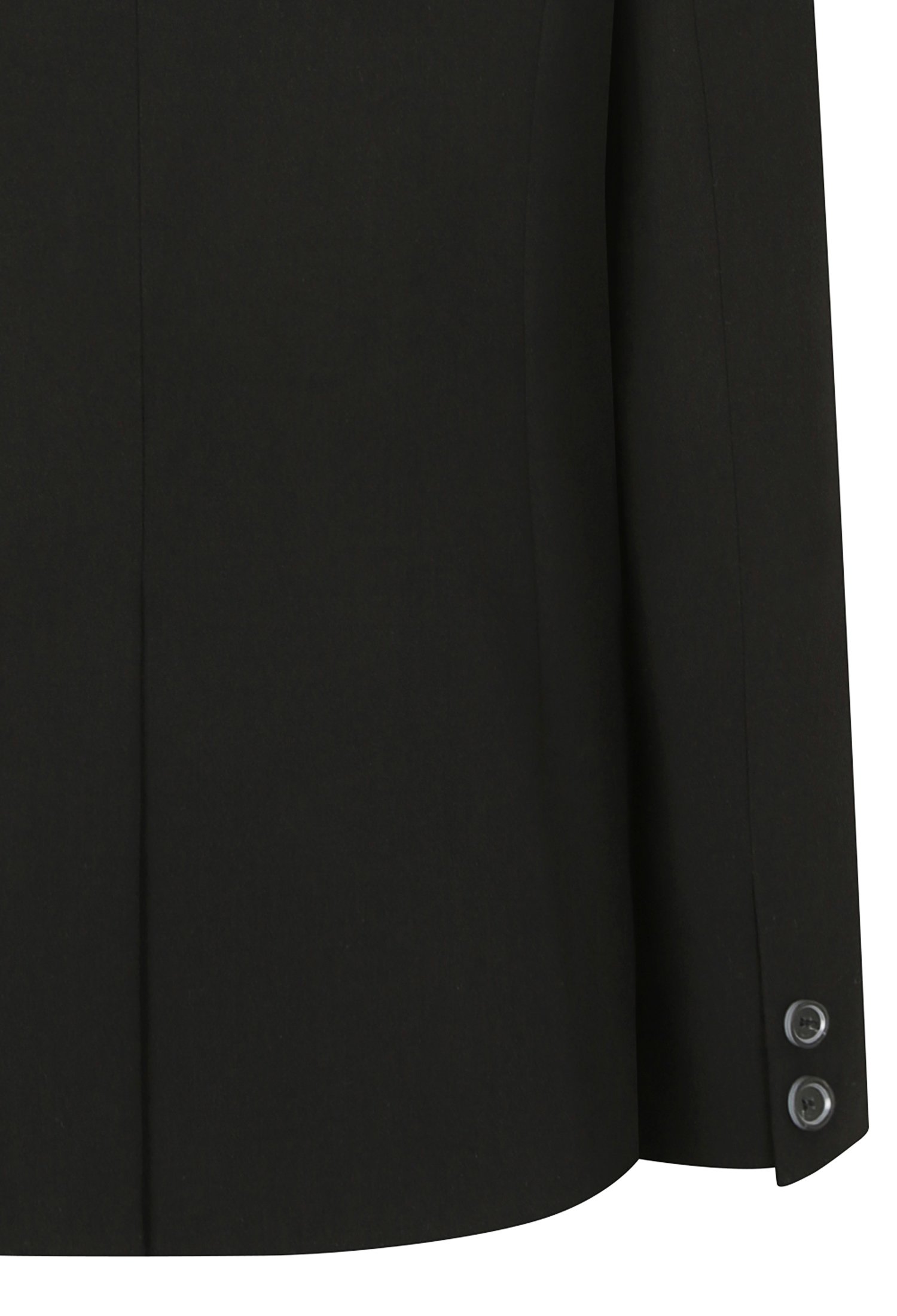 더블 버튼 장식 테일러드 재킷 (BLACK)