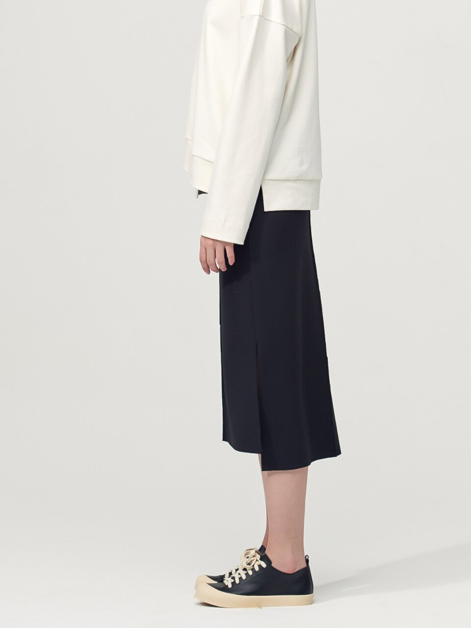Comfort Mermaid Bending Skirt_Black