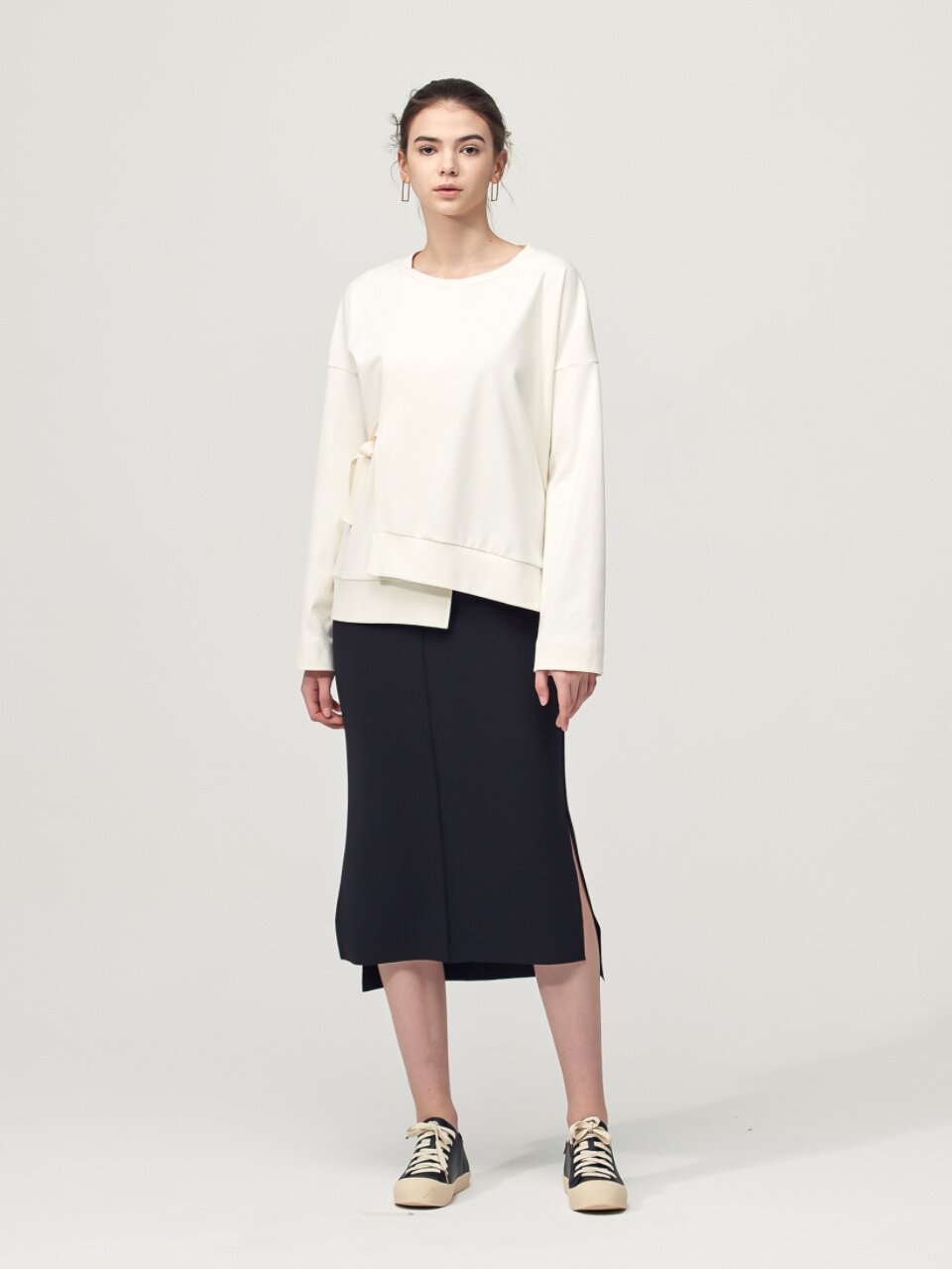 Comfort Mermaid Bending Skirt_Black