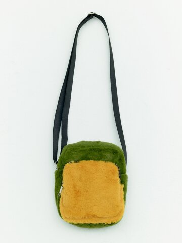 Mini fur[Khaki Yellow]