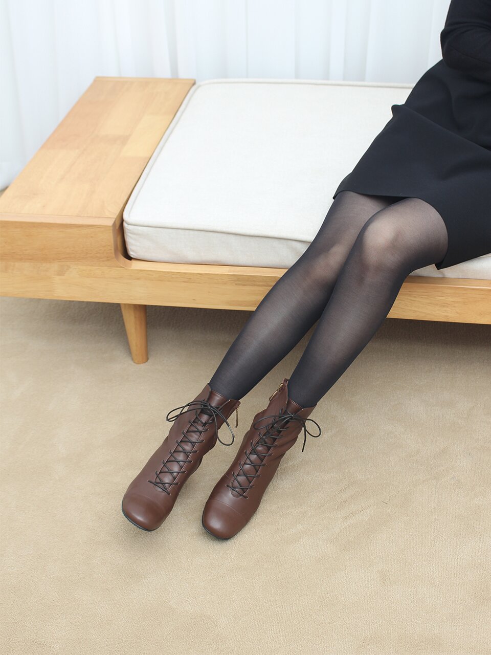Lace-up Boots_Brown
