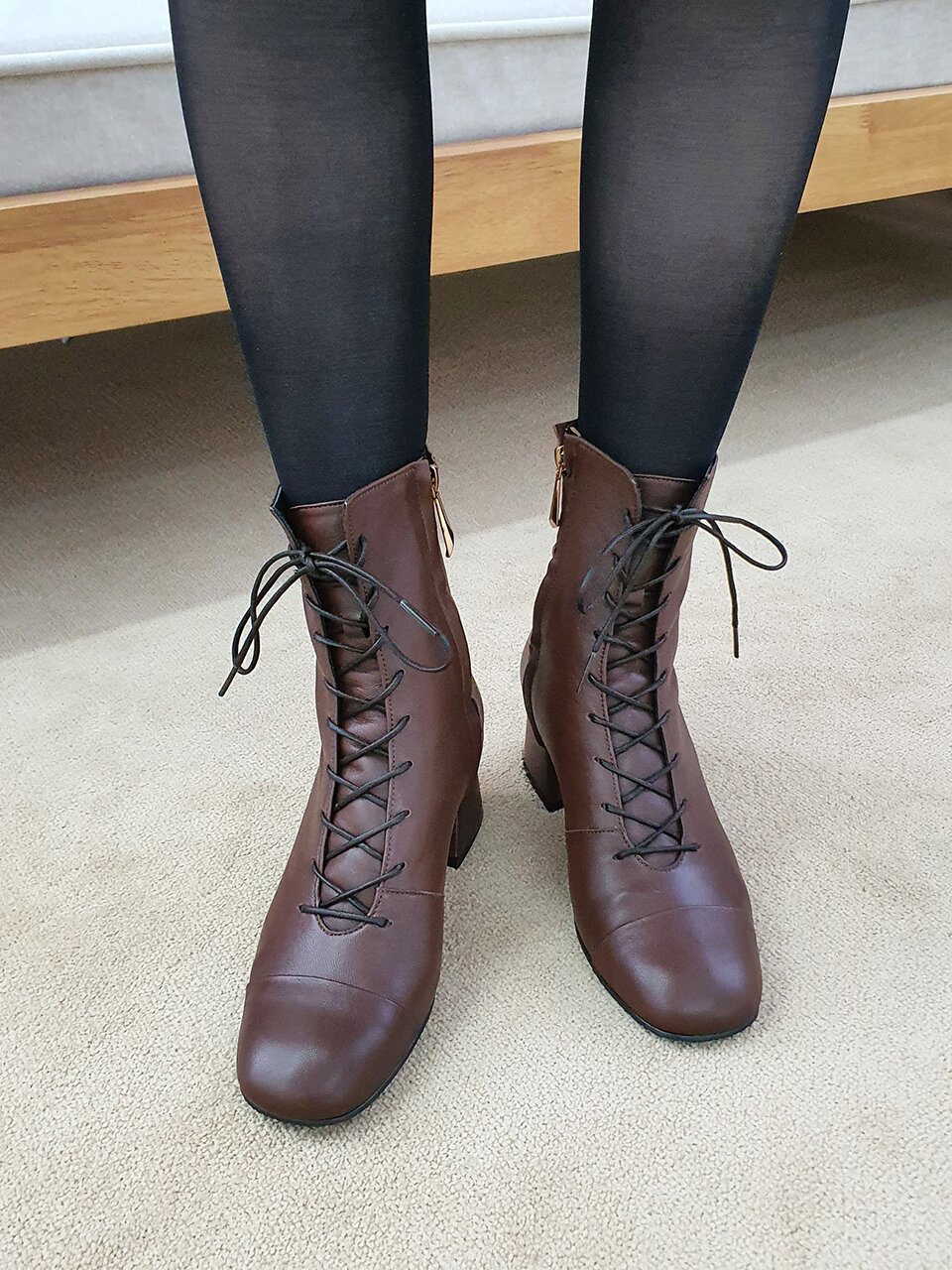 Lace-up Boots_Brown