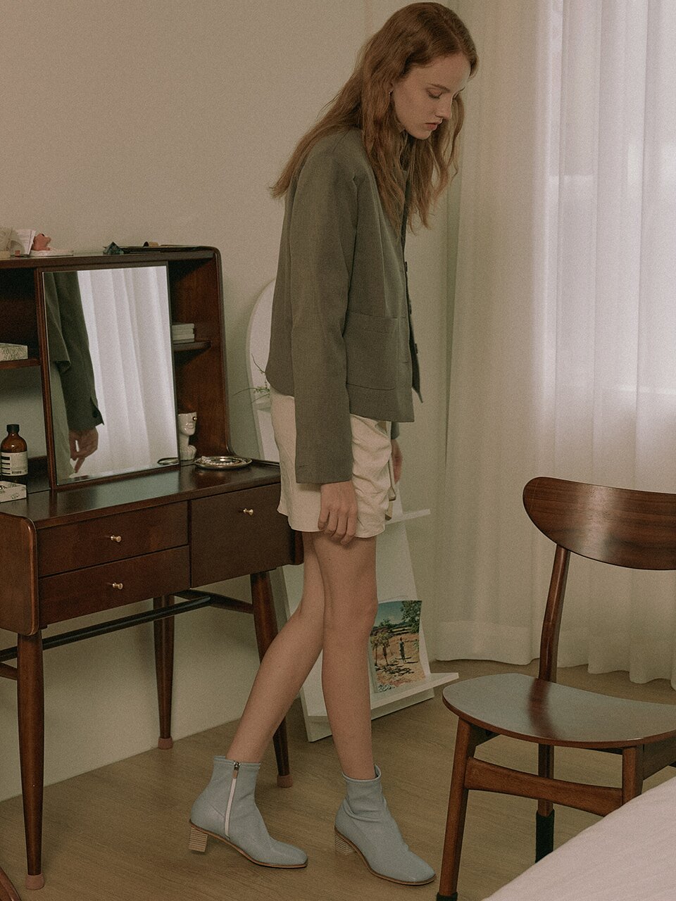 Wood Socks Boots_Lavender