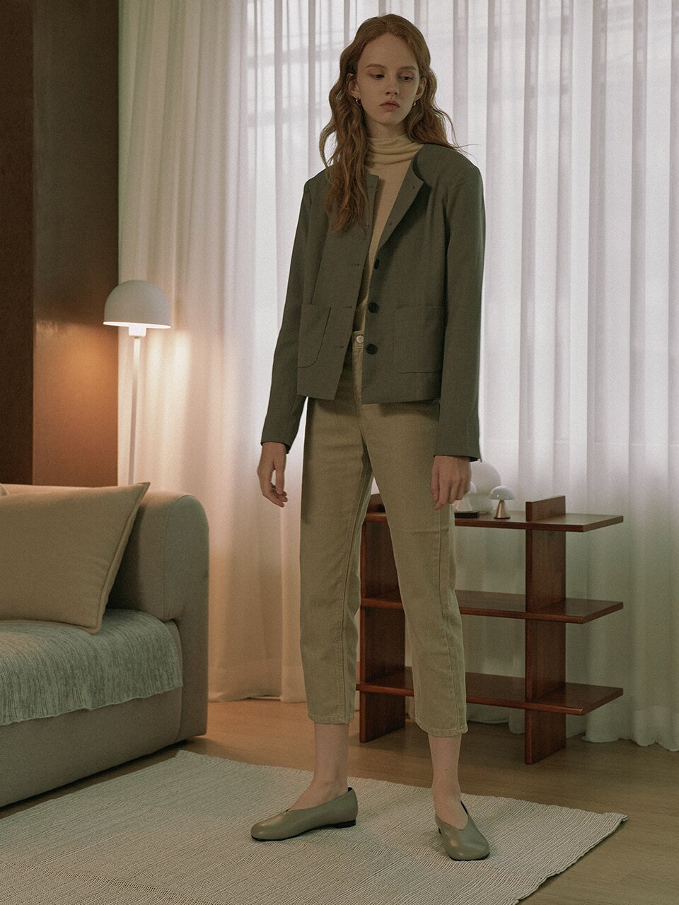 Arancia Flat_KhakiBeige