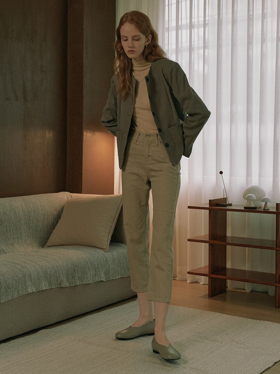 Arancia Flat_KhakiBeige