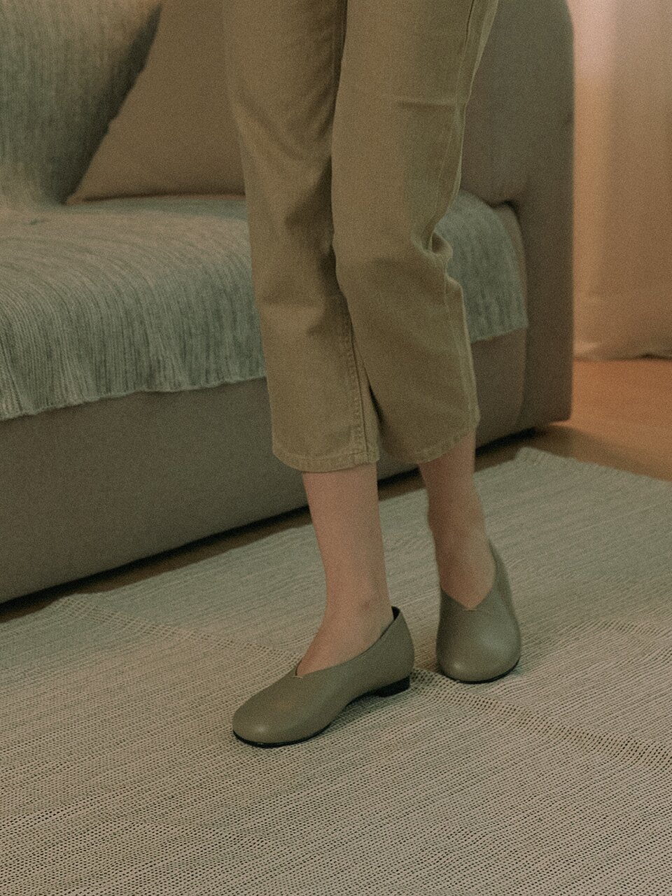 Arancia Flat_KhakiBeige