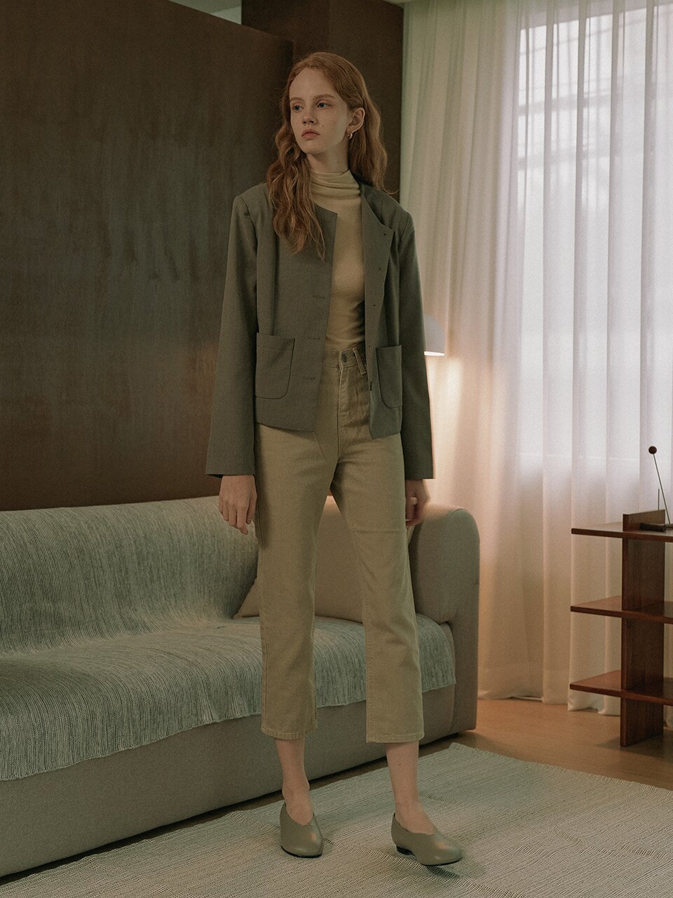 Arancia Flat_KhakiBeige