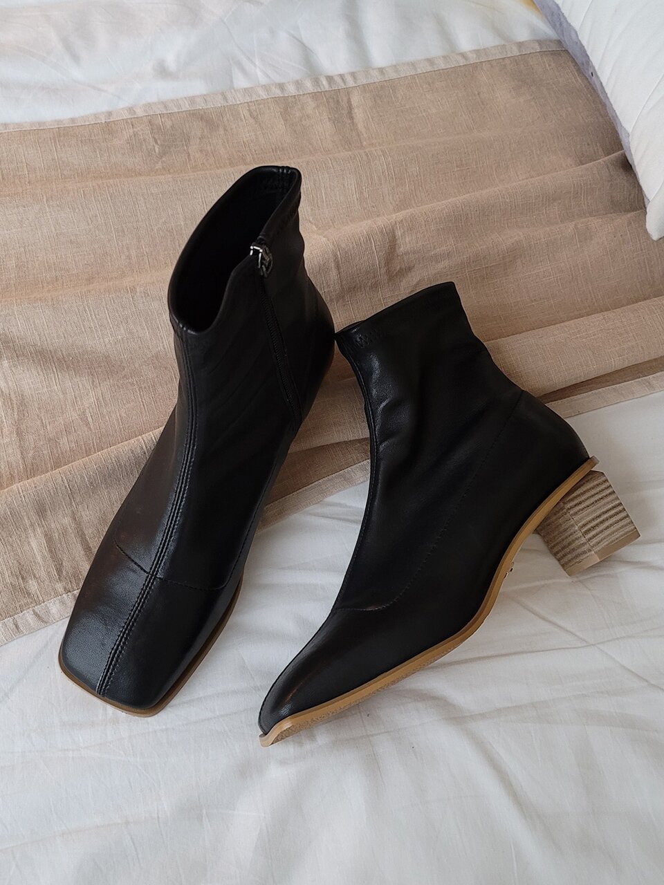 Wood Socks Boots_Black