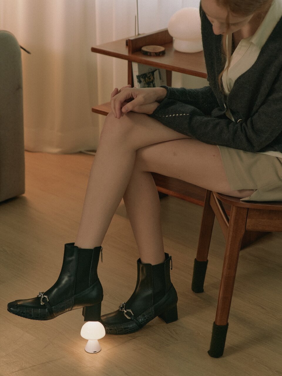 Crocodile Chelseaboots_Black