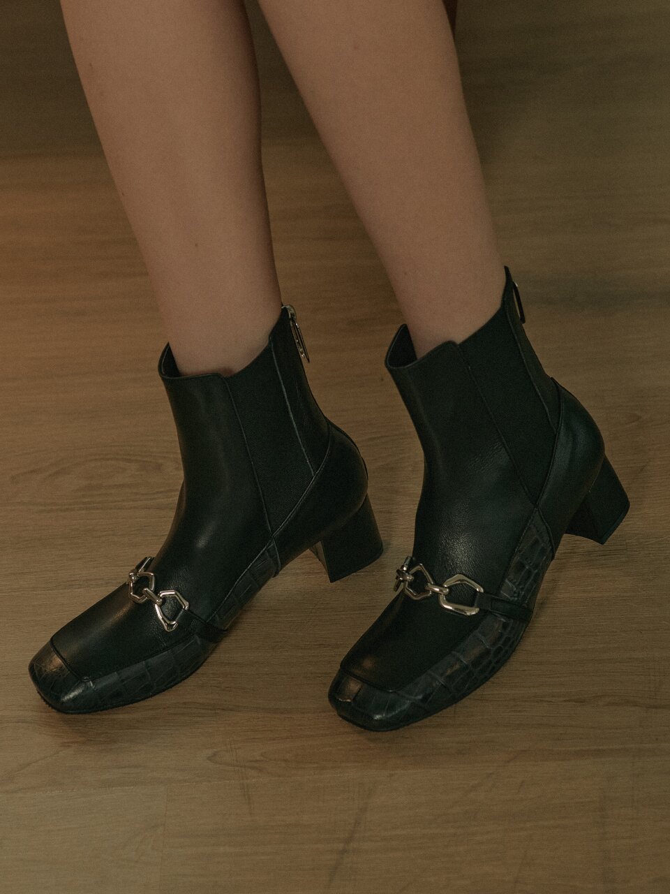 Crocodile Chelseaboots_Black