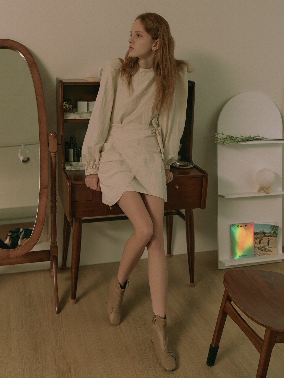 Inner Comb Boots_Beige