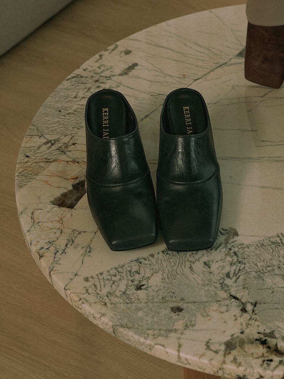 Tapering Mules_Black