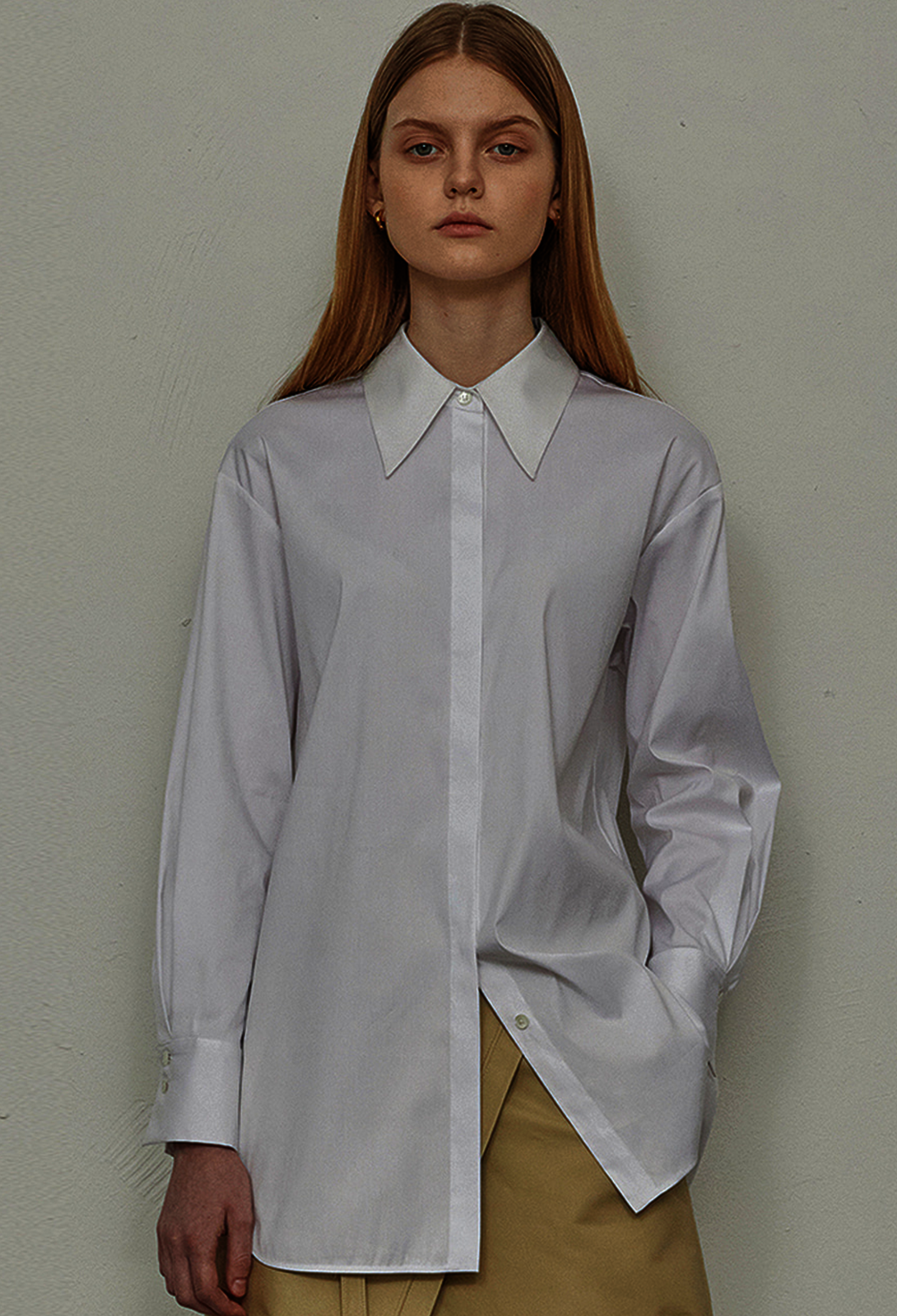 Cotton Overfit Belt N Shirts
