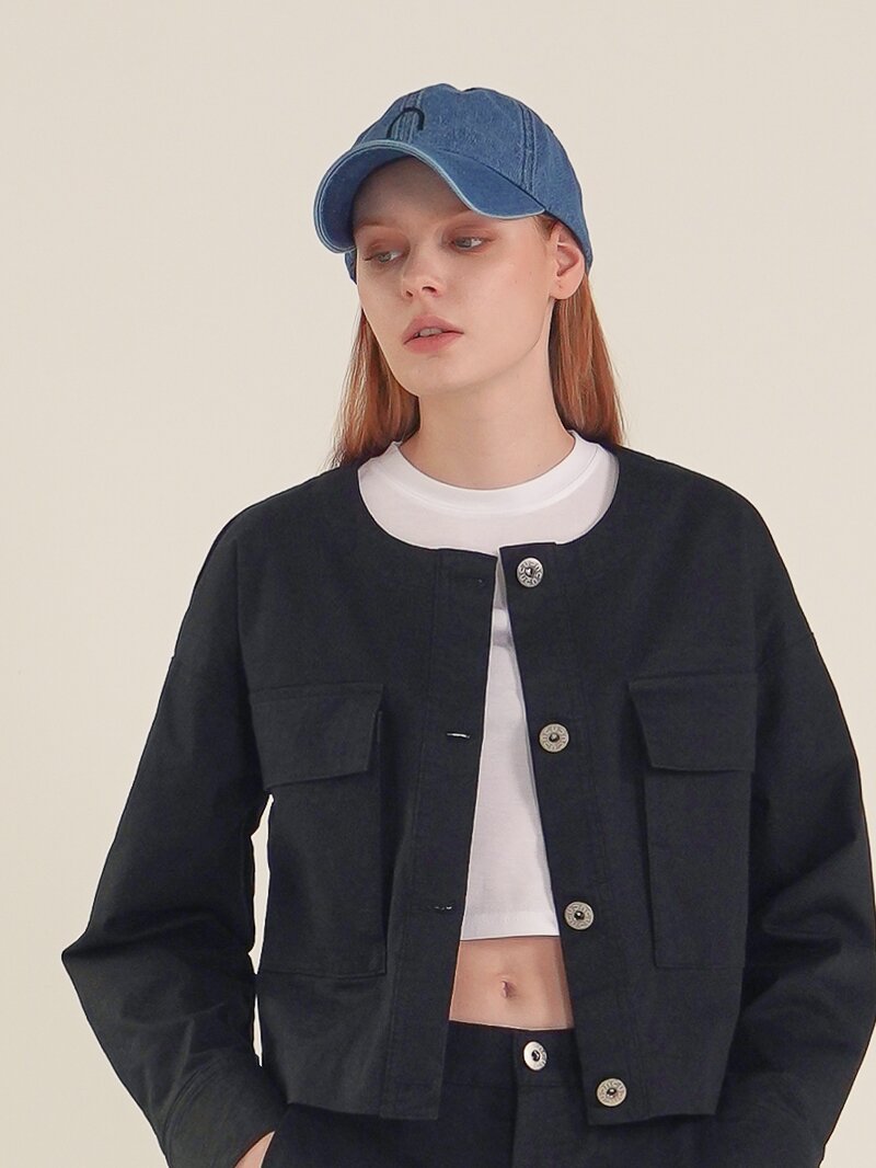 Denim Logo Ball Cap_L.Blue