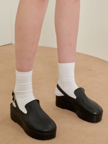 Turtle Mono Slingback_Black