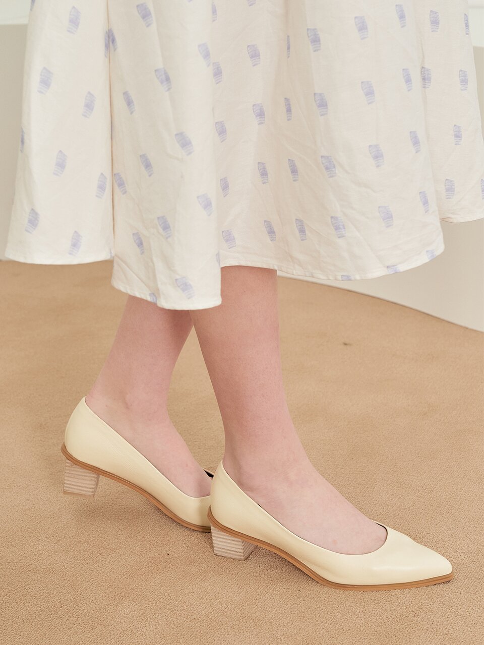 Wood Pumps_Ivory