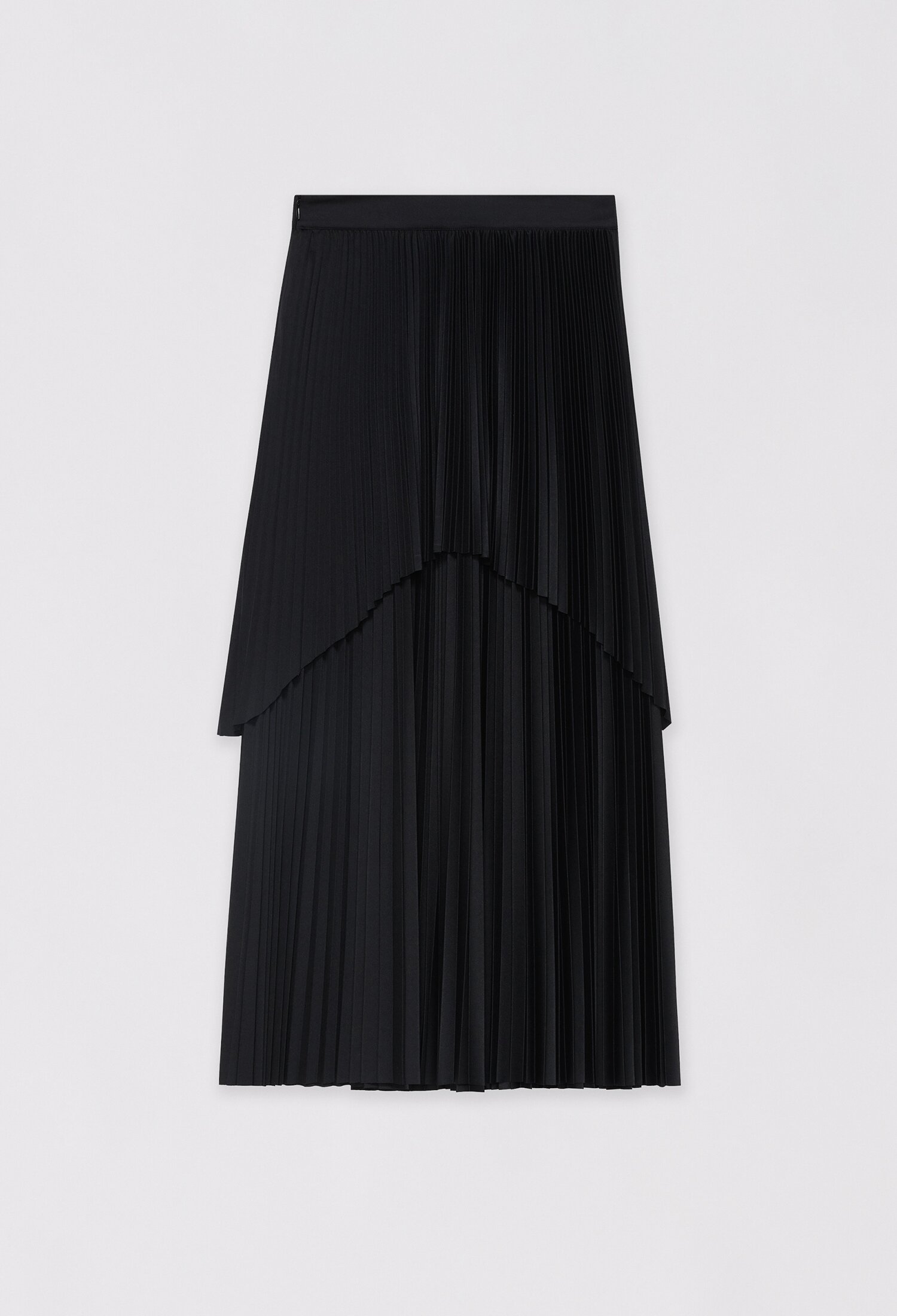 플리츠 스커트 (BLACK)