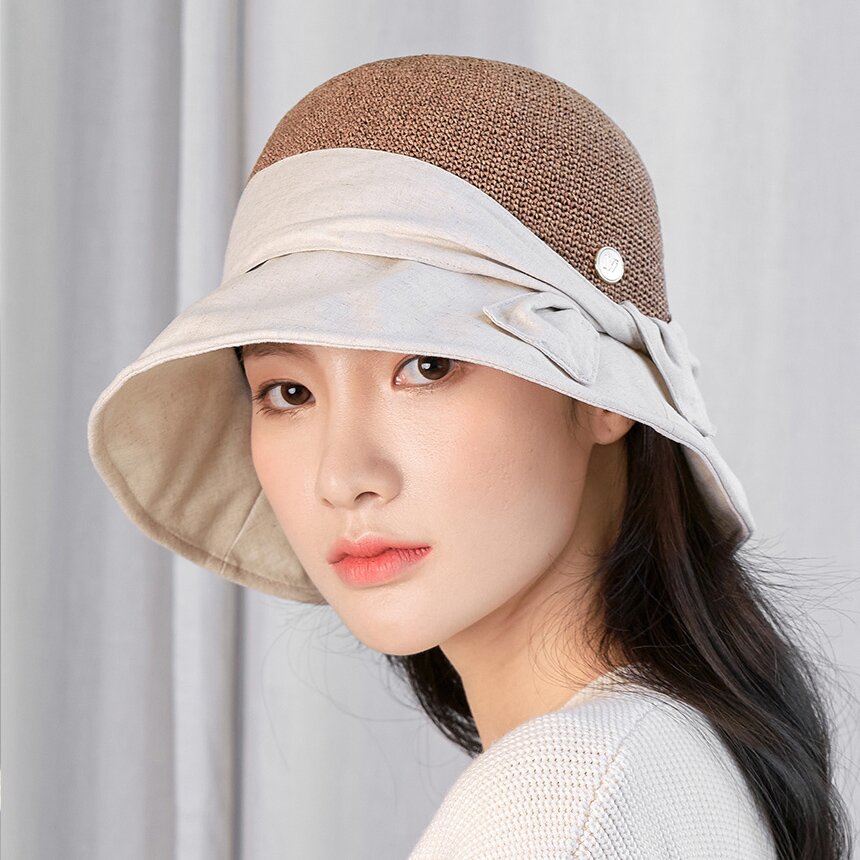 린넨 지사 클로슈햇 (3 colors)