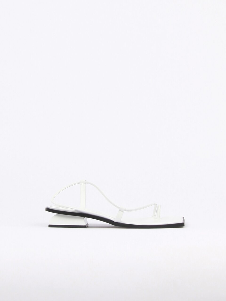 Aida Sandals Leather White