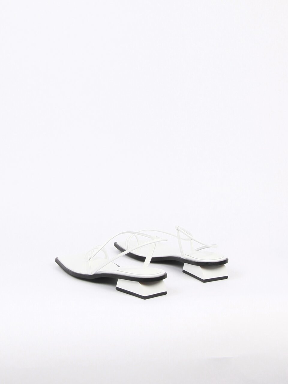 Aida Sandals Leather White