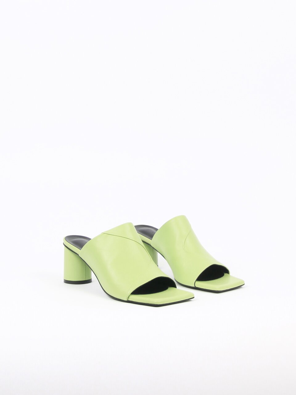 Ari Sandals Leather Lime
