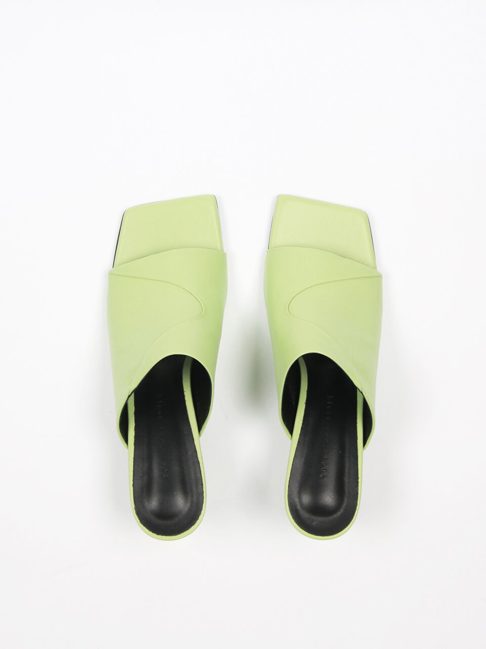 Ari Sandals Leather Lime