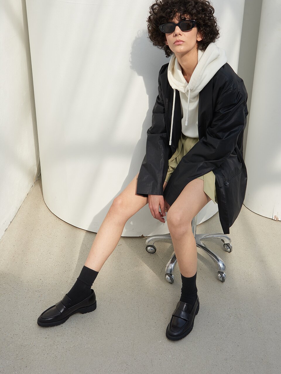 Harper Loafers Leather Black