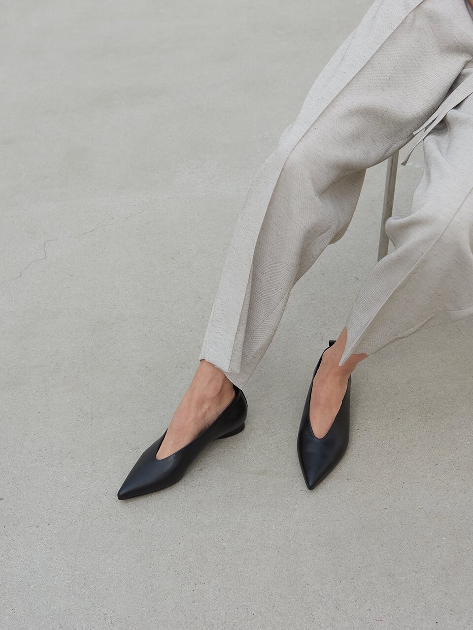 Lina Pumps Leather Black